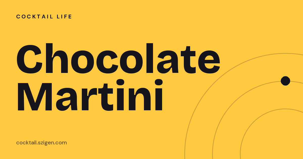 Chocolate Martini