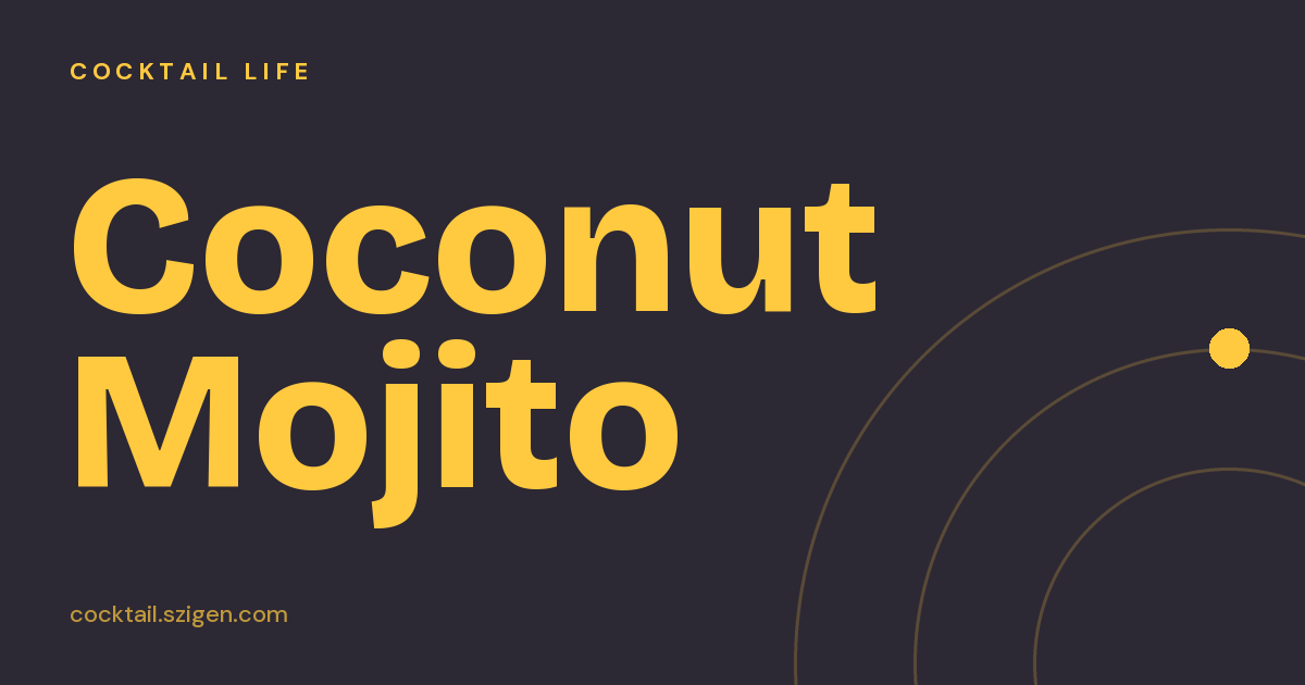Coconut Mojito