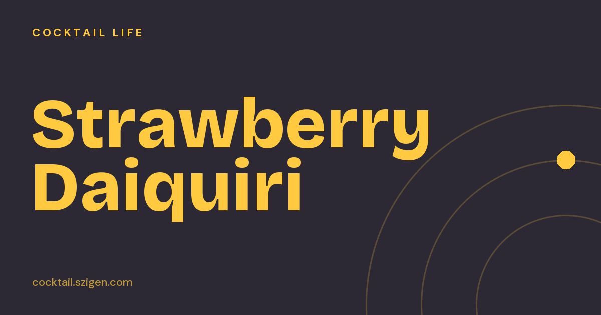 Strawberry Daiquiri