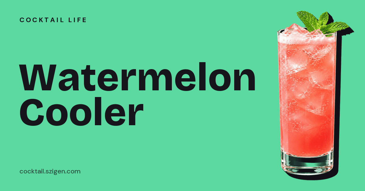 Watermelon Cooler